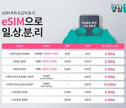 KT엠모바일, eSIM 브랜드 '양심' 선보여.. 전용 알뜰폰 요금제 출시