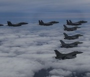한·미 "北 IRBM 대응" F-15K·F-16 동원, JDAM 2발 투하(종합)