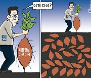 한국일보 10월 5일 만평