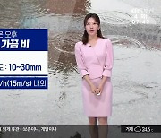 [날씨] 부산 늦은 오후까지 강풍 동반 비..예상 강수량 10~30mm