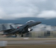 韓美, 北 도발 대응 폭격 훈련..F-15K, 직격탄 2발 투하
