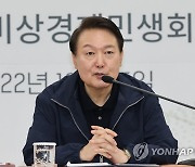 비상경제민생회의 주재하는 윤석열 대통령