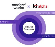 KT알파, 모던웍스와 MOU..브랜드 기반 커머스 사업 추진