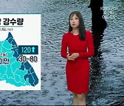[날씨] 강원 영동 내일까지 최대 120mm 이상 비..춘천 한낮 18도