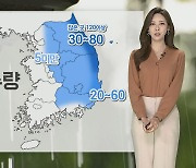 [날씨] 동해안 호우특보..흐리고 평년보다 서늘