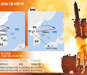 北 계룡대·이와쿠니 사거리로 SRBM 도발..MDL 이북선 군용기 사격훈련도
