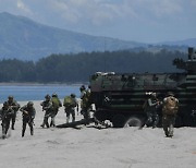 [사진] 남중국해 코앞에서..韓·美·필리핀 해병 합동훈련