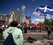 AUSTRALIA PROTEST ASSANGE