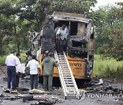 India Bus Fire