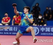 (SP)CHINA-CHENGDU-TABLE TENNIS-ITTF WORLD TEAM CHAMPIONSHIPS FINALS-MEN'S TEAMS-SEMIFINALS (CN)