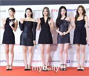 [MD포토] 있지 '아름다운 드레스 자태'