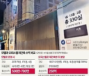 "오피스텔 짓자"..강남 모텔촌 '돈 되는 변신'