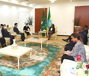 김진표 국회의장, 에티오피아 대통령과 면담