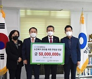 한국거래소, 노인의날 맞아 영등포구 노인센터에 5000만원 후원