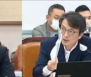 김의겸 "한동훈, 이재명 수사하러 미 출장"..한동훈 "머릿속 상상"