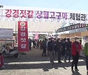 "온갖 젓갈이 한자리에"..강경젓갈축제 개막