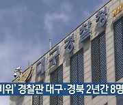 '성 비위' 경찰관 대구·경북 2년간 8명