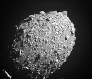 SPACE NASA DART ASTEROID IMPACT