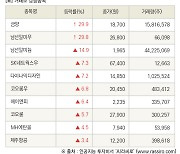 [fnRASSI]장마감, 거래소 상승 종목(금양 29.9% ↑)