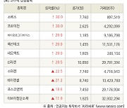 [fnRASSI]장마감, 코스닥 상승 종목(소룩스 30.0% ↑)