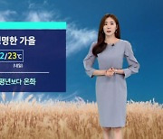 [날씨] '청명한 가을' 계속..주말까지는 평년보다 '온화'