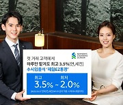 SC제일은행, '제일EZ통장' 기본금리 인상..최고 연 3.5%