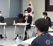 오세훈 시장, 동대문구청장과 현안 면담