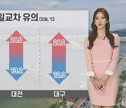 [날씨] 완연한 가을 속 큰 일교차..다음주 초반 찬바람