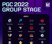 크래프톤 배틀그라운드, PGC 2022 참가팀 및 조 편성 발표