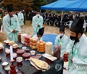 백야 김좌진 장군 추모 제향 거행