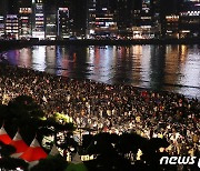 부산불꽃축제장 '바가지' 너무해..광안리 해변 가게 자릿세 100만원까지