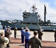 파키스탄 해군함정 2척, 군사교류 위해 부산작전기지 방한