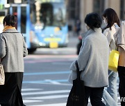 충북 출근길 기온 뚝 '초겨울 날씨'..낮 최고 17도