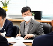 이민근 안산시장, 단원구 동장단과 정책 소통회의.."주민 의견 청취"