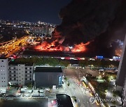 대구 북구 농수산물 도매시장서 화재 발생