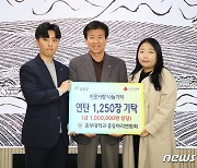 중부대학교 총동아리연합회, 금산군에 사랑의 연탄 1250장 기탁