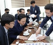 이상일 용인특례시장, 원희룡 장관에 '용인 발전 6개 사업' 적극 지원 요청