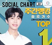 'No.1' 임영웅, 써클 소셜차트 주간랭킹 솔로 1위