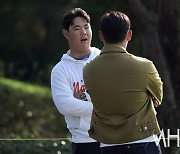 [Ms포토]PGA 브라더스 김주형-김시우 '형수 응원해요'