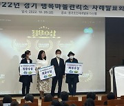 경기도, 2022년 최우수 행복마을관리소에 화성·안산·파주 선정