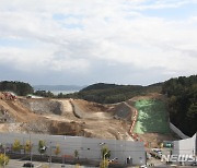 포항 환호공원 건설 현장... 주민 소음·흙먼지 날려 고통