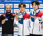 쇼트트랙 박지원, 월드컵 1차 대회 2관왕…최민정 1500m 4위