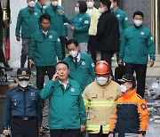 이태원 압사 사고 현장 찾은 윤석열 대통령