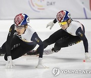 쇼트트랙 박지원, 월드컵 1차 대회 2관왕…최민정은 1,500ｍ 4위