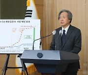 정기석 “새 변이 등장하지 않으면 내년 봄 실내마스크 해제”