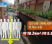 ‘원룸 크기’에 300명 갇혔다…“100명이 밀면 압력만 5톤”