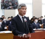 [포토]국방위, '제안설명하는 이기식 병무청장'