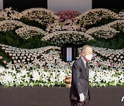 '이태원 참사' 조문 마친 반기문 전 사무총장