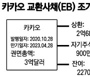 카카오, 교환사채 조기 상환…현금 3천800억 가량 유출