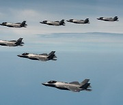 한미 공중훈련 ‘비질런트 스톰’ 시작…F-35B 등 240여 대 투입